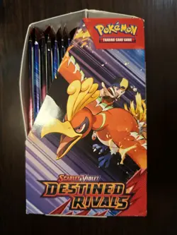 Pokemon TCG: Destined Rivals Booster Box 36 | Packs Sealed | Unsealed Box - Image 5