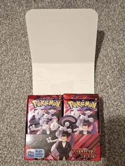 Pokemon TCG: Destined Rivals Booster Display Box 36 | Unsealed Box Sealed Packs - Image 1