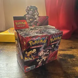 Pokemon Destined Rivals - Booster Box - 36 Packs - Unsealed Box - Sealed Packs - Image 4