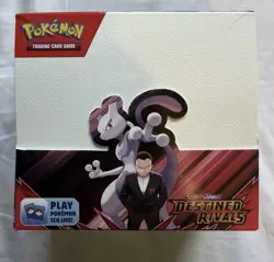 Pokemon Destined Rivals - Booster Box - 36 Packs - Unsealed Box - Sealed Packs - Image 1