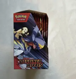 Pokemon Destined Rivals - Booster Box - 36 Packs - Unsealed Box - Sealed Packs - Image 3