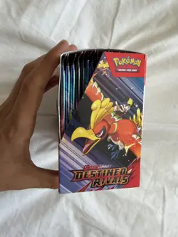 Pokemon Destined Rivals - Booster Box - 36 Packs - Unsealed Box - Sealed Packs - Image 4