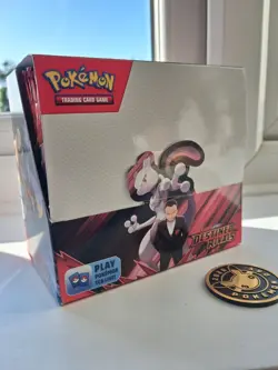Pokemon Destined Rivals - Booster Box - 36 Packs - Unsealed Box - Sealed Packs - Image 1