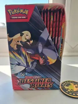 Pokemon Destined Rivals - Booster Box - 36 Packs - Unsealed Box - Sealed Packs - Image 2