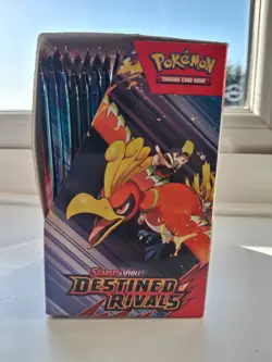 Pokemon Destined Rivals - Booster Box - 36 Packs - Unsealed Box - Sealed Packs - Image 4