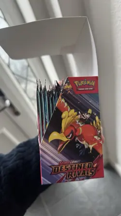 Pokemon Destined Rivals - Booster Box - 36 Packs - Unsealed Box - Sealed Packs - Image 3