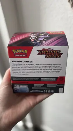 Pokemon Destined Rivals - Booster Box - 36 Packs - Unsealed Box - Sealed Packs - Image 4