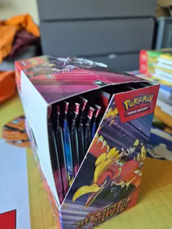 Pokemon Destined Rivals TCG Unsealed Booster Box 36 New & Sealed Packs Unopened - Image 3