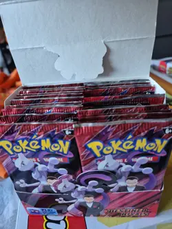 Pokemon Destined Rivals TCG Unsealed Booster Box 36 New & Sealed Packs Unopened - Image 4
