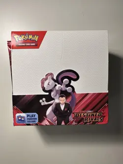 Pokemon TCG Destined Rivals Booster Box (36 Packs sealed) Unsealed Box ✅ - Image 1