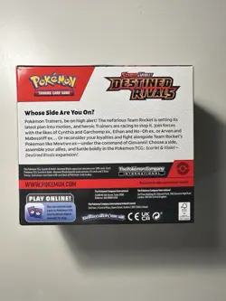 Pokemon TCG Destined Rivals Booster Box (36 Packs sealed) Unsealed Box ✅ - Image 2