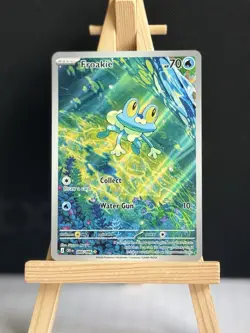 Pokemon TCG Froakie 088/086 Chaos rising Illus Rare Holo English 70 HP 2026 - Image 1