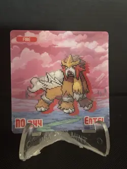 Pokemon Eif origin Gameboy Lenticular Entei #JJ - Image 1