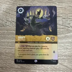 Goofy Ghost Hunter 205/204 Epic Holofoil Whispers In The Well NM Disney Lorcana - Image 1