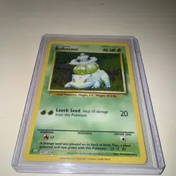 Bulbasaur 001/034 Trading Card Game Classic Holo - Image 1