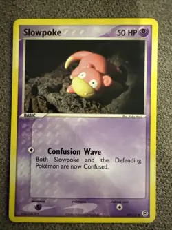 Pokemon Slowpoke 80/112 FireRed & LeafGreen Regular Common Card 2004 Yuka Morii - Image 1