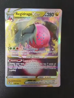 Regidrago VSTAR - 136/195 - Pokemon Silver Tempest Ultra Rare Card NM - Image 1