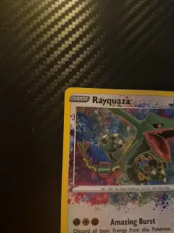 Rayquaza Vivid Voltage 138/185 Rare Dragon Pokemon Card NM/ MINT - Image 2
