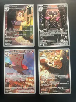 Perfect Order IR Card Lot Raticate, Dedenne, Talonflame, Doublade NM Pokemon - Image 1