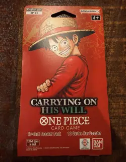 Bandai One Piece Card Game Carrying On His Will OP-13 English Booster Pack 12-Ca - Image 1