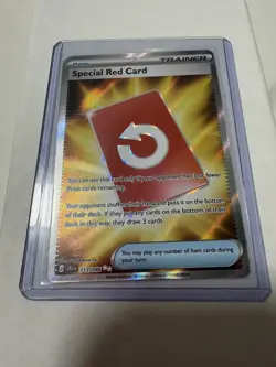 Pokemon TCG Special Red Card 113/86 Chaos Rising Ultra Rare - Image 1