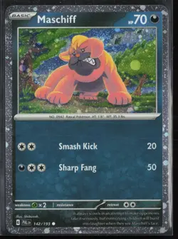 Maschiff - (Cosmos Holo) 142/193 - Miscellaneous Cards & Products - NM - Image 1