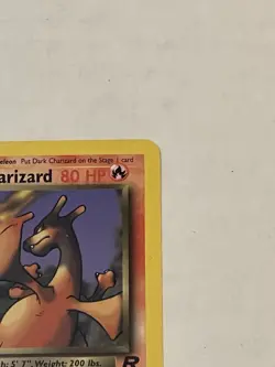 VTG Pokemon TCG Dark Charizard 21/82 1st Edition Team Rocket Non-Holo Rare NICE! - Image 5