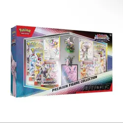 PRESALE Pokemon TCG Prismatic Evolutions Premium Figure Collection - Image 1