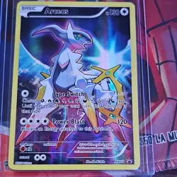 Pokemon TCG Arceus XY116 XY Promo Holo Card EN HP 130 2016 Basic Saito - Image 1