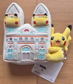 Pokemon X Natural History Museum Pikachu Plush & Ecology Booklet ✅ - Image 4