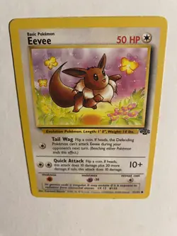 Pokemon Base Set Eevee 51/64 Jungle Vintage - Image 4