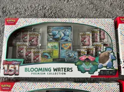 Pokemon TCG: 4x 151 Blooming Waters Premium Collection Brand New & Sealed - Image 4