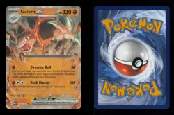 HOLO GOLEM EX DOUBLE RARE 076/165 NM POKEMON - Image 3