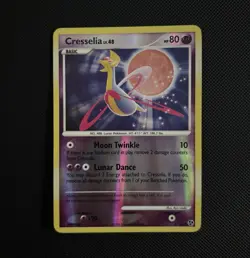 Nintendo Pokemon TCG Cresselia 2/106 Great Encounters Reverse Holo Rare 2008 - Image 1