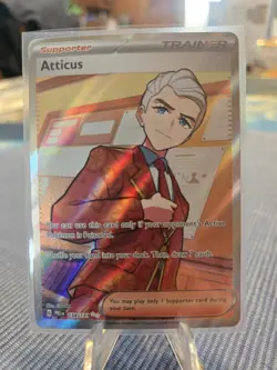 Atticus 134/131 Prismatic Evolutions Pokemon TCG - Ultra Rare - NM - Image 1