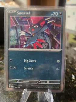 Sneasel MEP020 - Black Star Promos - Pokemon TCG - Cosmos Holo - Near Mint - Image 1