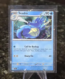 Seadra 011/064 - Shrouded Fable - Pokemon TCG - Cosmos Holo Promo - NM - Image 1