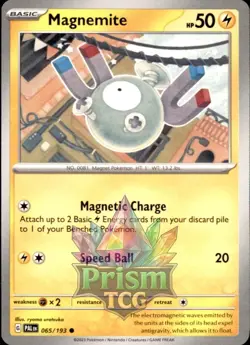 Magnemite 65/193 Common Paldea Evolved Pokemon - Image 1