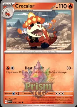 Crocalor 30/191 Common Surging Sparks Pokemon - Image 1