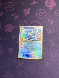 Vaporeon (Poke Ball Pattern) 022/131 Sv: Prismatic Evolutions POKEMON NEAR MINT - Image 1