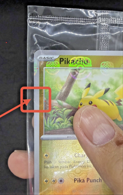 Pokemon TCG Indonesia Promo Pikachu Monthly Promo - Master Ball Minor Damage - Image 1
