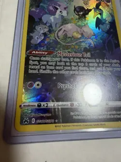 2023 Pokemon Sword & Shield Crown Zenith Galarian Gallery Mew #GG10/GG70 - Image 4