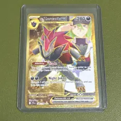 N's Zoroark ex Gold Hyper Rare 189/159 Journey Together Pokemon English - Image 1