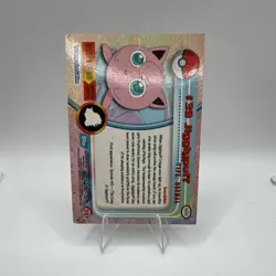 Topps Pokemon TV Animation Edition Jigglypuff #39 Holo English - Image 2