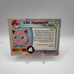 Topps Pokemon TV Animation Edition Jigglypuff #39 Holo English - Image 3