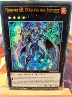 Nummer 60: Dugares der Zeitlose Ultra Rare RA02-DE037 Deutsch NM YUGIOH - Image 1
