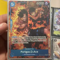 Portgas D Ace Treasure Rare OP08-052 (Royal Blood) - Image 1