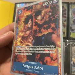 Portgas D Ace Treasure Rare OP08-052 (Royal Blood) - Image 2