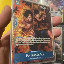 Portgas D Ace Treasure Rare OP08-052 (Royal Blood) - Image 3