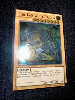 🔥YUGIOH • BLUE-EYES WHITE DRAGON • ULTIMATE RARE • YSKR-EN001 • NM🔥 - Image 5